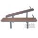 outdoor exercise equipment garden sit up bench for body building