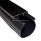 Extrusion Black Epdm Rubber Draught Seal For Shower Door Water Seal