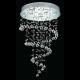 CE D600*H900mm Lustre Chandelier Crystal Hanging Lights For Hall