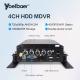 4CH HDD Mobile DVR SD Card CCTV Mobile DVR With H.264 DVR Admin Password Reset