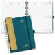 Custom 12-Month Planner July 2023 - June 2023 Pacific Green 2 Pages Per Week