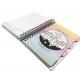 200pp 2022 A5 Office Spiral Notebook Planner Hardcover Wire O