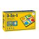 3 In 1 Snakes And Ladders Educational Board Game Checkers Set For Brain Training