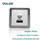 OULON automatic toilet flusher with maunal over-riding button Leo3201DC&AC