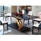 Strong And Durable Family Luxury Marble Dining Table