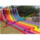 0.55mm Pvc Tarpaulin Commercal Inflatable Slide ，Super Six Slide For Garden