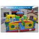 Interesting Happy Family Inflatable Fun City Park Blow Up Bouncy Castle For Big Kids