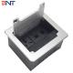 Embedded conference multi-function interface aluminum electric desk socket box