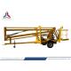 China Diesel Articulated Towable Hydraulic Boom Lift Platform with 22m Working Height