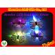 Multi Color Plastic LED Flashing Toys Bowknot Light Hair Accessories for Party Hair Clips