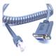 7ftCoiledMotorola Symbol cable RS232 Cable For use with LS1203 LS2208 And LS4208 Scanners