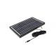 5 Watt Solar Panel Solar Cell Black Metal Frame High Module Conversion Efficiency