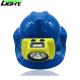 Safety LED Miners Head Lamp With OLED Display 20000lux Waterproof IP68