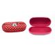 Hard PU Personalised Sunglasses Case With Red Mickey Mouse Pattern