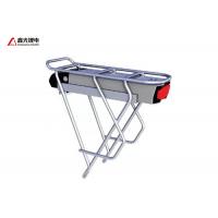 42V 12Ah E Bike Lithium Battery Pack With Back Rack Aluminum Case