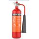 Empty Fire Extinguisher Cylinder , 5kg Co2 Gas Fire Extinguisher For Industry