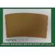 Personalized Paper Cup Sleeves Brown Color Kraft Paper Environmental Protection
