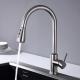IPX5 Smart Kitchen Faucet Dual Function Spray Head Solid Stainless Steel Kitchen Taps