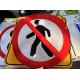 Digital Printing UV Printing Engineering Grade Prismatic Reflective Sheeting for Road Warning Signs