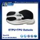 Nontoxic TPU Rubberized EVA Sole Waterproof Rubber Traction Sneaker Outsole