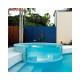 Superior FRP Inner Container Swimming Pool with Custom Machining Cut Engraving Service