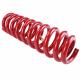Red Front Coil Spring Replacement , 2.5 Inch Coilover Springs 60Si2Mn Material