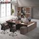 Multifunctional Office Desk Cubicles , Wooden Workstation Desk For Office Clerk
