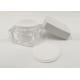 50ml Acrylic Material Face Cream Jars Glassy / Matte Surface Treatment