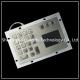 Dust Proof Stainless Steel Keypad With Touch Screen , Kiosk Metal Keyboard