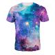Cotton Dry Fit 3d Colorful Sublimation Printing T Shirts Artistic Style