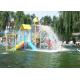 6.5 M Kids Commercial Playground Equipment For Aqua Park Swimming Pool