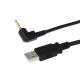1m 2m 5m Custom Length DC Extension Cable USB 2.0 Connector Male USB A To DC Male