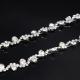 Decorative Crystal Diamond Chain , Rhinestone Necklace Silver 5MM ODM