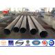 12m Galvanized Steel Tubular Pole For Distribution Line 1250Dan 800Dan 660Dan 410Dan