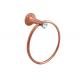 Wall-mounted Bathroom Accessory Towel Ring  Zinc Alloy and Crystal