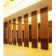 Restaurant Wooden Movable Folding Partition Walls Malaysia 500mm Width