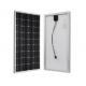 Roof / Ground Grade A Mono Solar Panels , High Conversion Rate Black Solar Panels