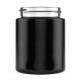 Straight Sided Glass Jar – Matte Black Black Glass Jar Glass Storage Child Proof Jar Uv Violet Glass Jars
