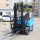 4 wheel electric forklift truck 180mm/s Lifting Speed Heavy Duty Forklift Truck Hydraulic Steering 60V Rated Voltage