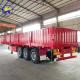 /Used/Second Hand Heavy Duty Container Side Wall Fence Semi Trailer with 1820mm Tread