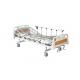 Manual 2 Crank Medical Hospital Beds Mesh Bedboard Aluminum Guardrail (ALS-M201B)