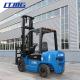 2 ton small forklift , diesel forklift truck with 3-stage mast