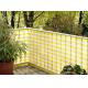 Hdpe Yellow And White Balcony Shade Net With UV Resistant OEM