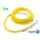 24F LC - LC Fiber Optic Patch Cord SM  Pre Terminated Assembly Staggered 2.0mm