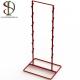 Double Metal Strips Snack Display Rack With 24 Clip