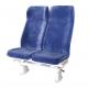 Comfortable Fabric / Plastic Bus Seats First Class Train Seat High Resistance