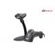 Black Color Handfree 1D Single Laser Barcode Scanner with Stand