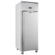 Single Door Stainless Steel Upright Refrigerator R134a High Density Insulation Body