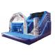 Waterproof Frozen Bouncy Castle With Slide Indoor Playground Eco - Friendly