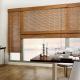 2.4 Meters Max Width Bamboo Sun Shade Roller Blinds